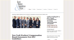 Desktop Screenshot of kleewoolflaw.com